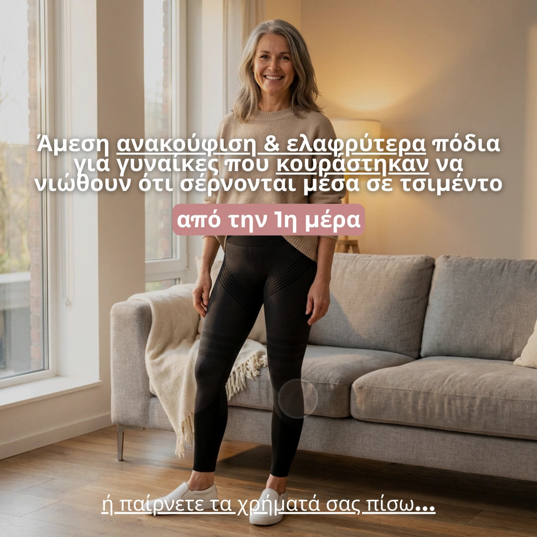 Cellumove 3D Legging – Από βαριά πόδια σε ελαφριά βήματα σε 2 εβδομάδες