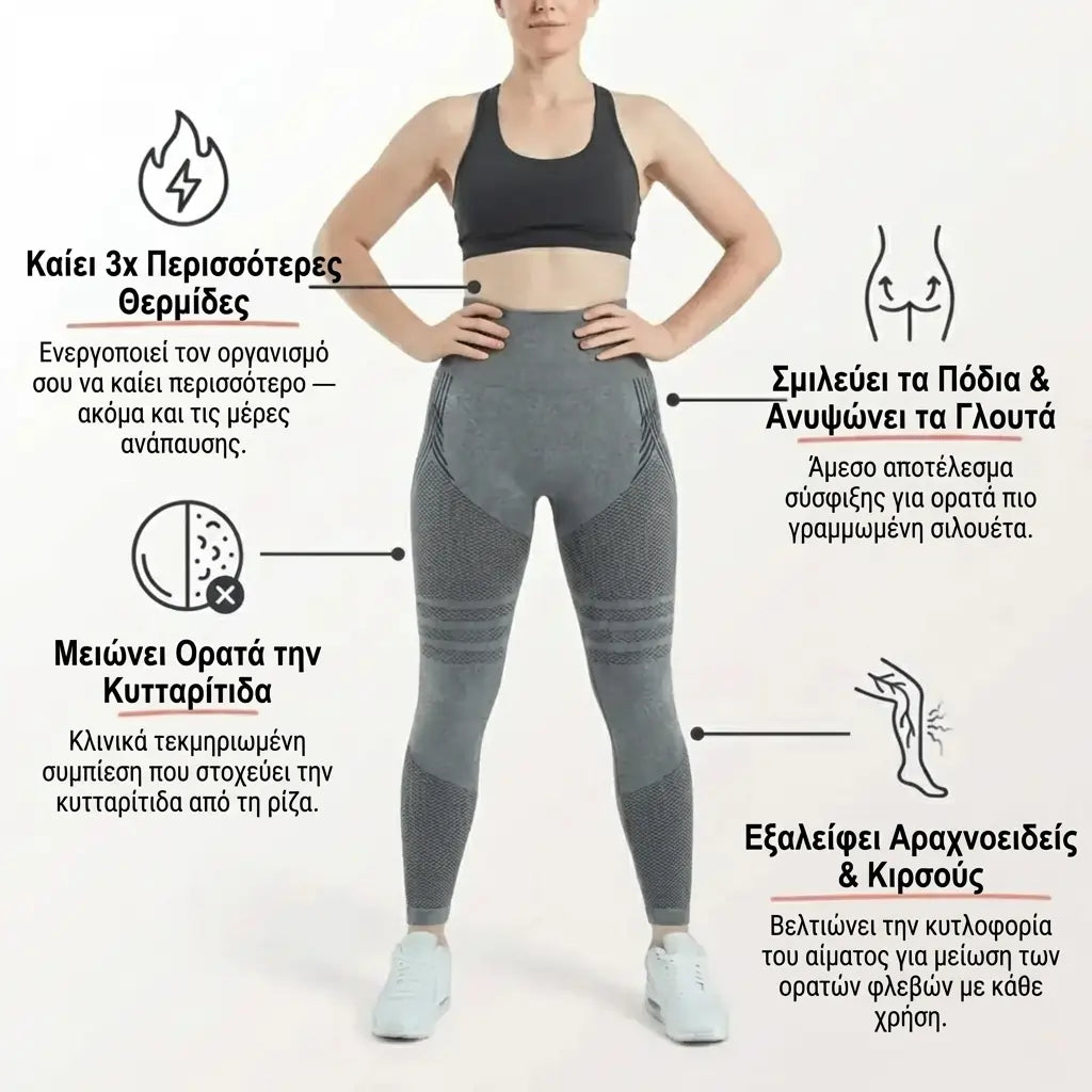 Κολάν Cellumove 3D – Επαναπροσδιορίστε τη σιλουέτα σας χωρίς κόπο πίσω